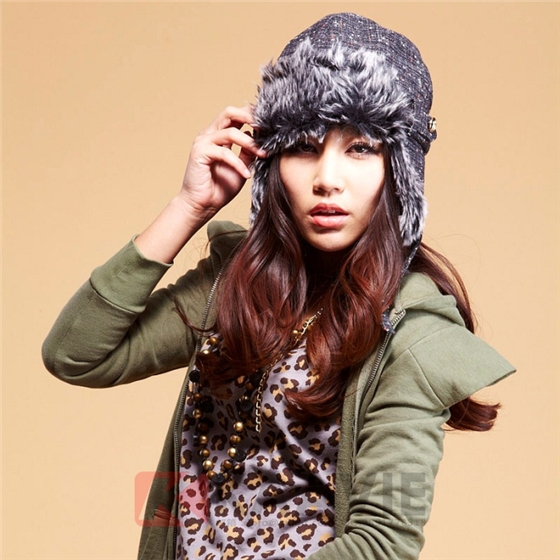 长毛保暖雷锋帽