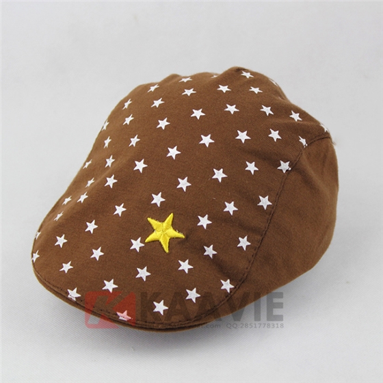 星星鸭舌帽