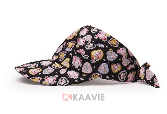 多功能空顶帽 碎花新款定做 