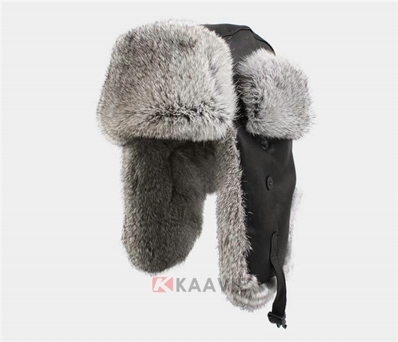 真皮东帽雷锋帽定做