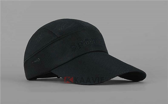 网布运动帽定做 