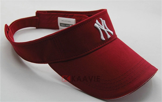 纯色空顶遮阳帽定做