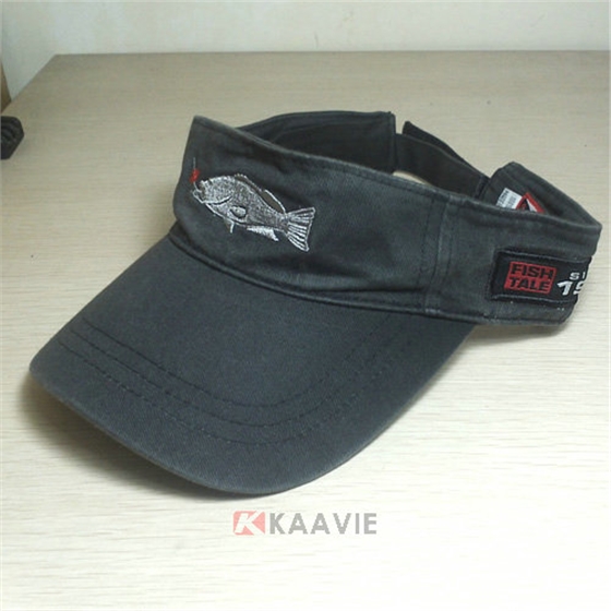 简约小鱼空顶帽定做