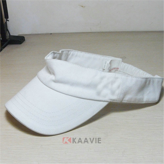 纯色简约遮阳空顶帽定做 