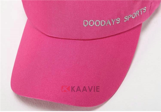 新款空顶遮阳运动帽定做