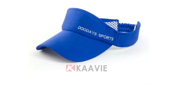 新款空顶遮阳运动帽定做