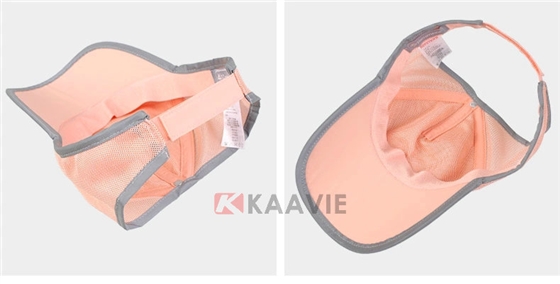 新款透气空顶运动帽定做 