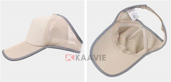 新款透气空顶运动帽定做 