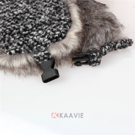 花灰保暖雷锋帽定做