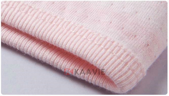 粉色婴儿帽定做