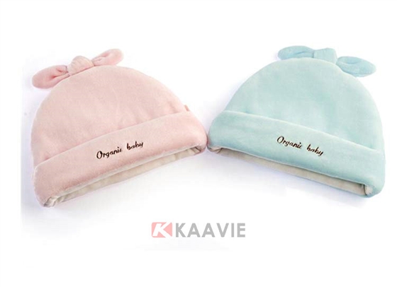 摇粒绒婴儿帽定做