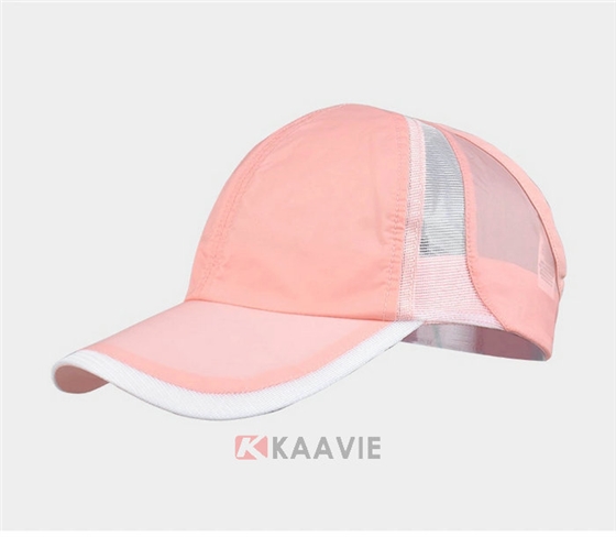 新款春夏透气拼接户外运动鸭舌帽 空顶帽广州订做 女款 