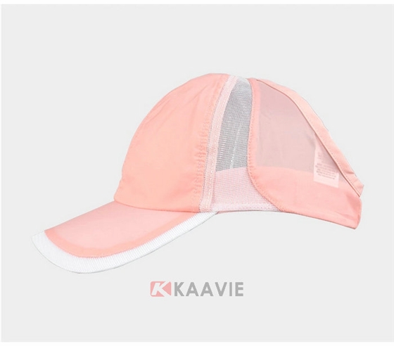 新款春夏透气拼接户外运动鸭舌帽 空顶帽广州订做 女款 