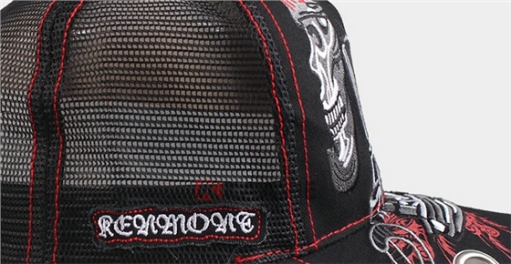 OEM订做加工韩版夏季新款网布拼接透气时装棒球帽 
