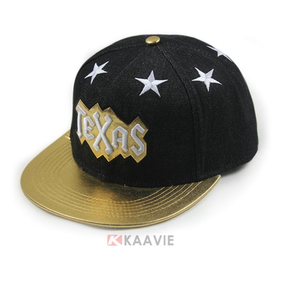 小清新款星星字母绣花夏季遮阳平板帽 鸭舌帽定制 新款