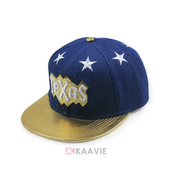 小清新款星星字母绣花夏季遮阳平板帽 鸭舌帽定制 新款