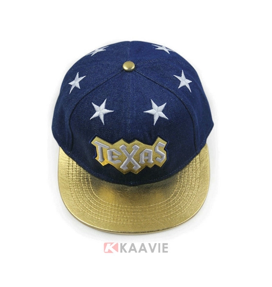 小清新款星星字母绣花夏季遮阳平板帽 鸭舌帽定制 新款