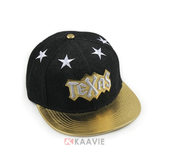 小清新款星星字母绣花夏季遮阳平板帽 鸭舌帽定制 新款