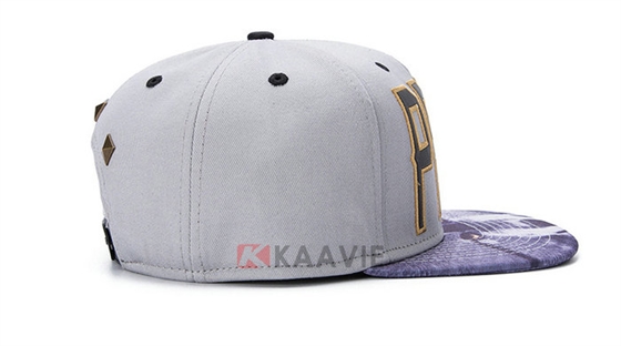 广州帽厂订制加工2015新款拼色绣花字母嘻哈平额帽 