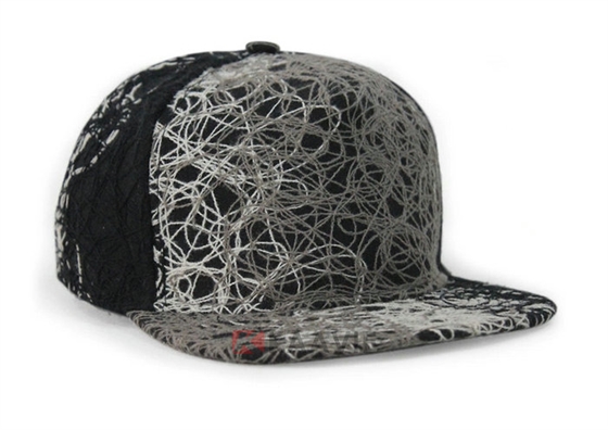 粗毛线设计款时装嘻哈平沿帽 工厂专业贴牌生产订制