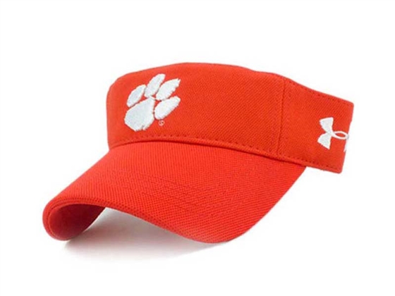 西瓜红色小狗脚印绣花春夏遮阳帽 空顶帽 工厂加工定做