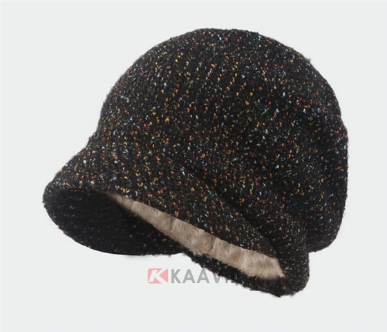 女士秋冬保暖时装帽