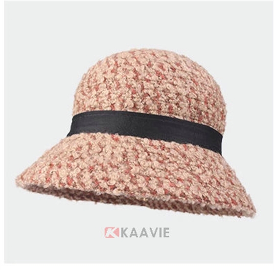 女士蝴蝶结简约时装帽 