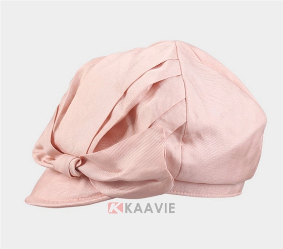 粉色蝴蝶时装帽 女士 夏季 小清新款