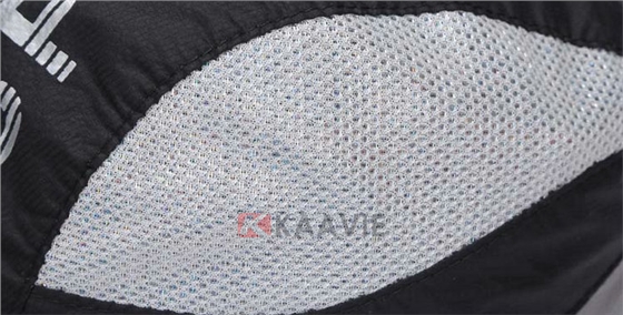 黑白色印花字母春夏网布拼接透气速干户外运动帽