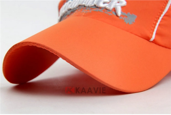 春夏透气绣花字母易干运动帽