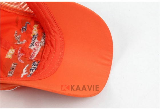 春夏透气绣花字母易干运动帽