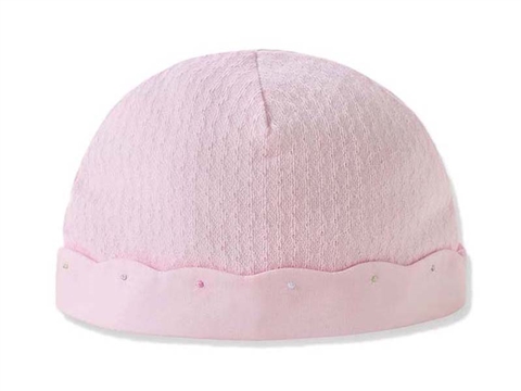 凯维帽业-女款婴儿套头帽生产-AM028