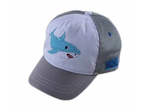 凯维帽业-儿童鲨鱼网帽