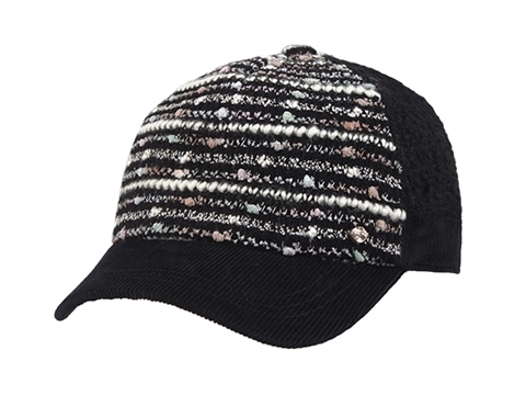 凯维帽业-2015新款条纹户外运动鸭舌帽