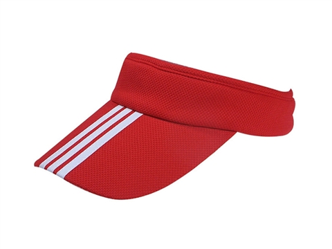 凯维帽业-简约条纹户外遮阳运动空顶帽生产定做