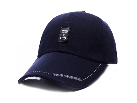 凯维帽业-外贸出口加工订制纯色简约运动棒球帽