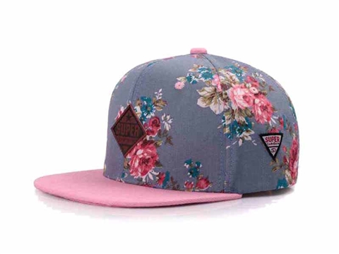 凯维帽业-撞色拼接夏季女士嘻哈平板帽