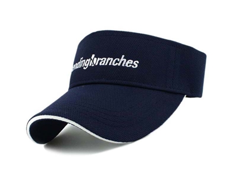 凯维帽业-简约绣花纯色遮阳空顶帽