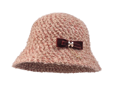 凯维帽业-女士蝴蝶结简约时装帽