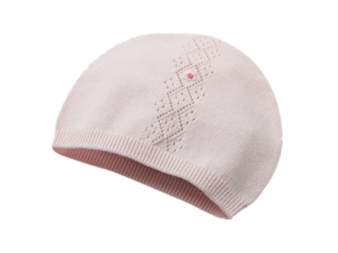 凯维帽业-儿童小清新款纯色针织帽外贸定做加工RM429