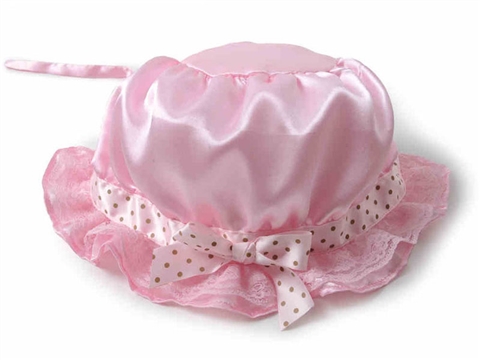 凯维帽业-婴幼儿蕾丝边帽