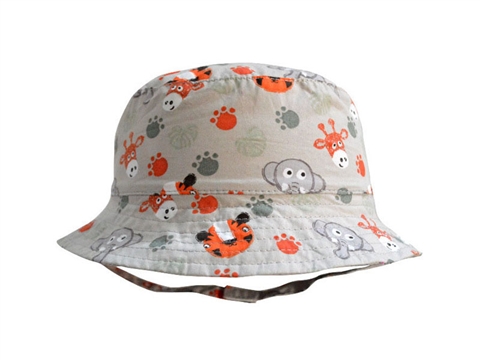 凯维帽业-儿童印花遮阳盆帽