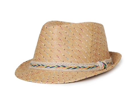 凯维帽业-时尚潮流春夏遮阳时装定型草帽RZ350