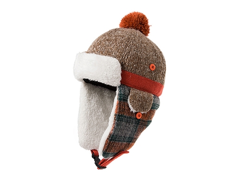 凯维帽业-简约女孩风雪帽定做