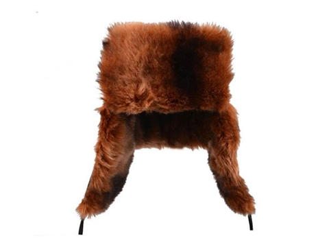 凯维帽业-时尚男士牛皮风雪帽定做