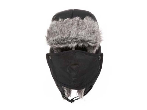 凯维帽业-时尚简约男孩口罩风雪帽定做LF036