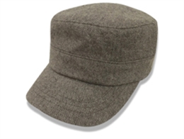 凯维帽业-平顶军帽JM002