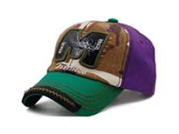 凯维帽业-撞色棒球帽BM010