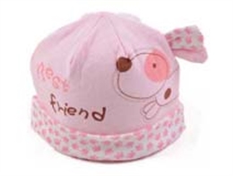 凯维帽业-可爱卡通婴儿套头帽定做-AM015