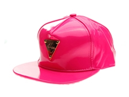 凯维帽业-新款欧美简约纯色铁牌嘻哈街舞平板帽定做-PP059